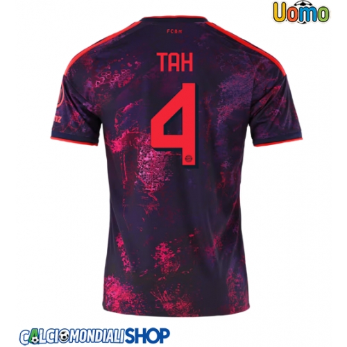 Maglie da calcio Bayern Munich Jonathan Tah #4 Terza Maglia 2026-27 Manica Corta